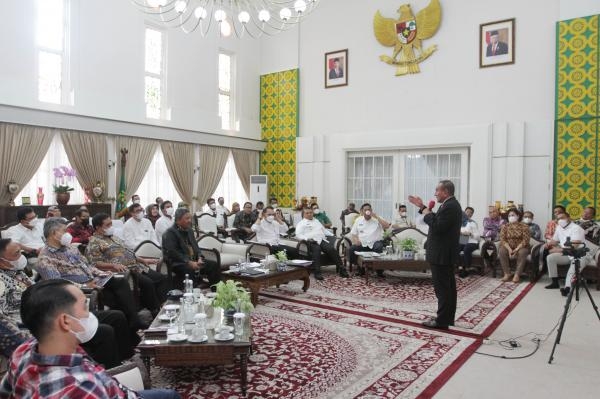 Kejar Kemandirian Pangan, Edy Rahmayadi Undang Lima Kabupaten Dorong Pembangunan Kawasan Pertanian Terpadu